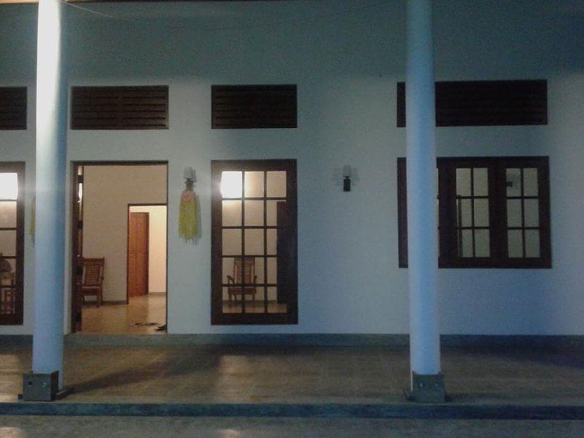 The master bedroom