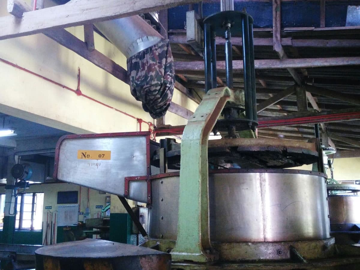 At Nandana Tea Factory