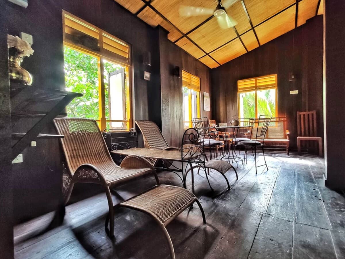 Inside The Wood Cabin