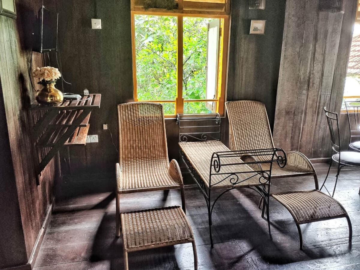 The cabin bedroom