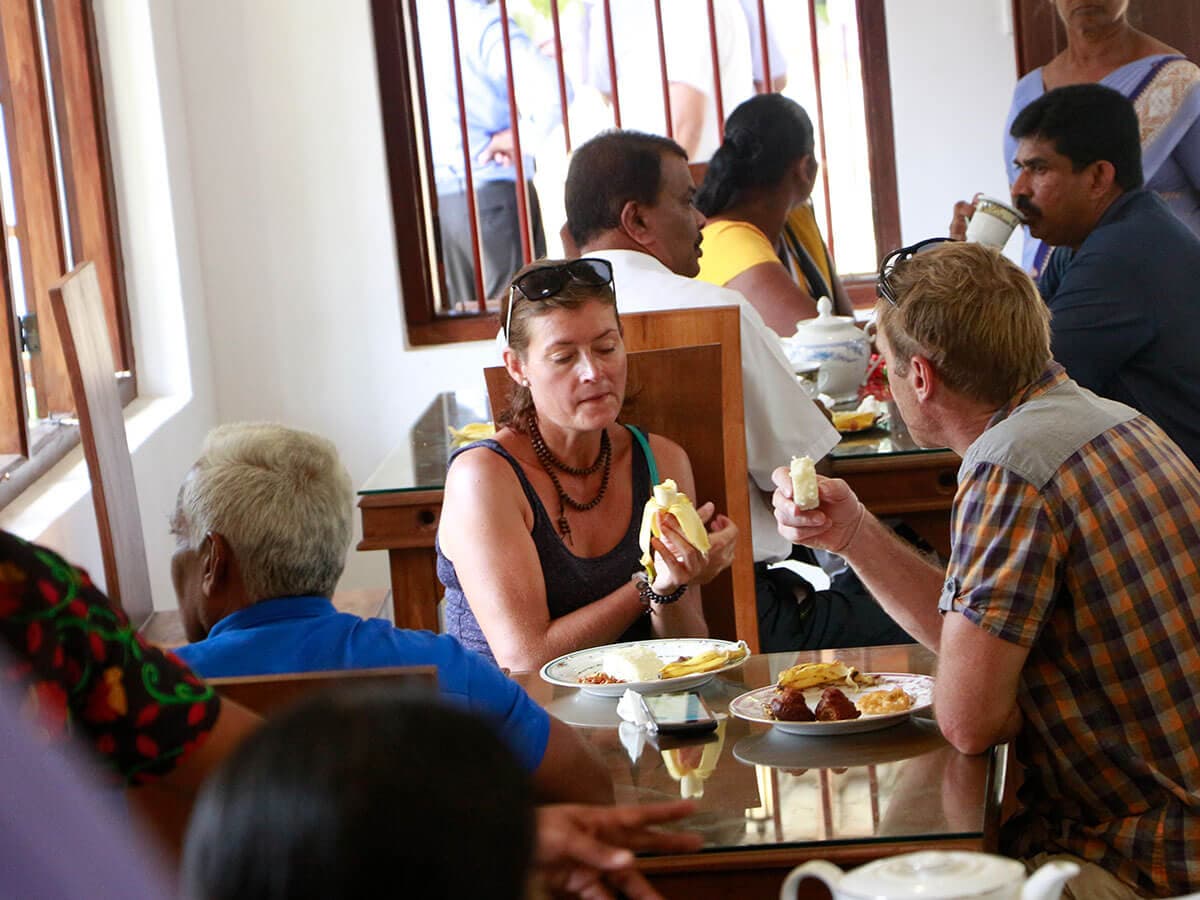 Tea tasting at Nandana