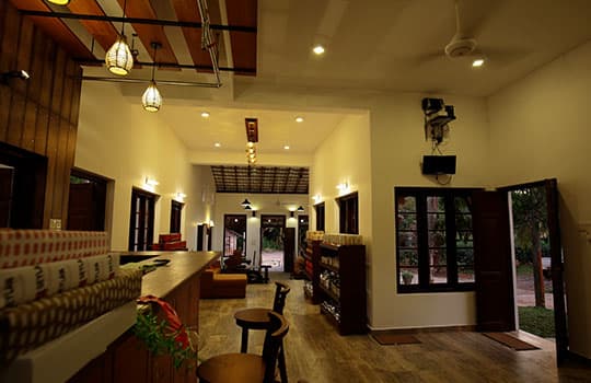 The Nandana Tea Monastery cafe